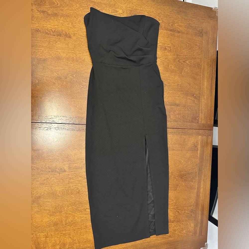 Windsor Strapless Black Dress
